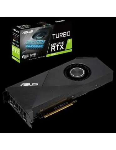Placa video asus nvidia turbo-rtx2060-6g graphics engine: nvidiageforce rtx 2060 Asus - 1