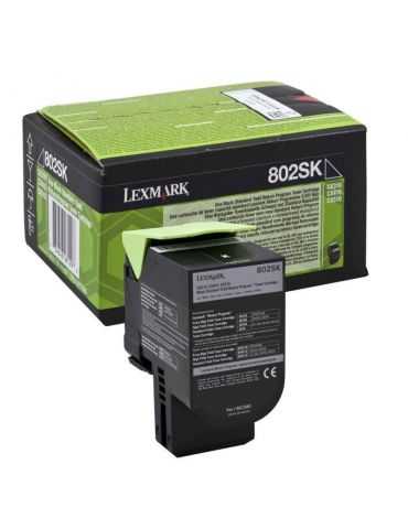 Toner Lexmark 80C2SK0 Black Lexmark - 1 - Tik.ro