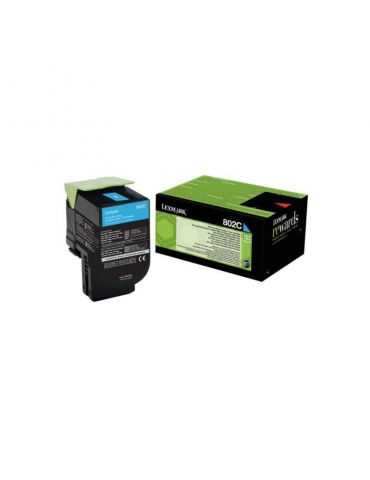 Toner lexmark 80c20c0 cyan 1 k cx310dn  cx310n  cx410de cx410de Lexmark - 1 - Tik.ro