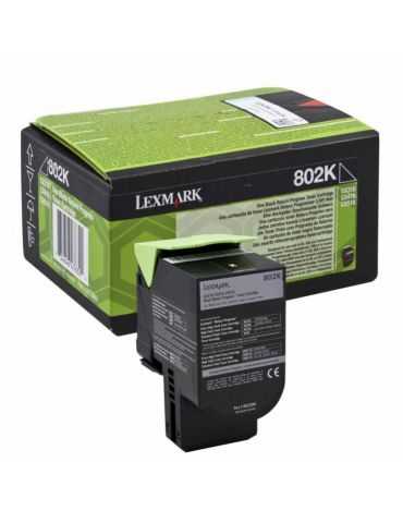 Toner Lexmark 80C20K0 Black Lexmark - 1 - Tik.ro