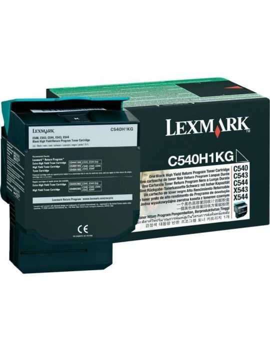 Toner lexmark c540h1kg black 2.5 k c540n  c543dn  c544dn c544dtn Lexmark - 1