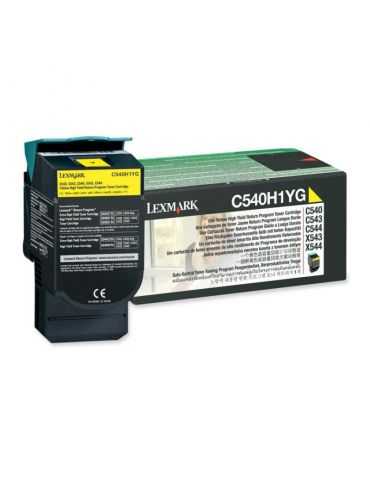 Toner lexmark c540h1yg yellow 2 k c540n  c543dn  c544dn c544dtn Lexmark - 1