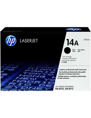 Toner hp cf214a black 10 k laserjet enterprise 700 m712dnlaserjet Hp - 1 - Tik.ro