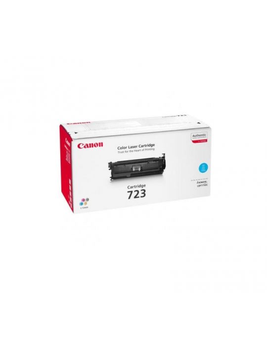Toner canon crg723c cyan capacitate 8500 pagini pentru lbp-7750cdn Canon - 1