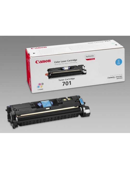 Toner canon ep-701lc light cyan capacitate 2000 pagini pentru lbp-5200 Canon - 1