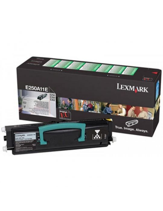 Toner Lexmark E250A11E Black Lexmark - 1
