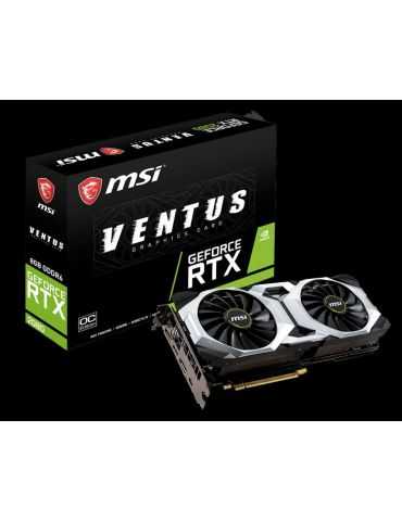 Placa video msi nvidia geforce rtx 2080 ventus 8g 8gb Msi - 1