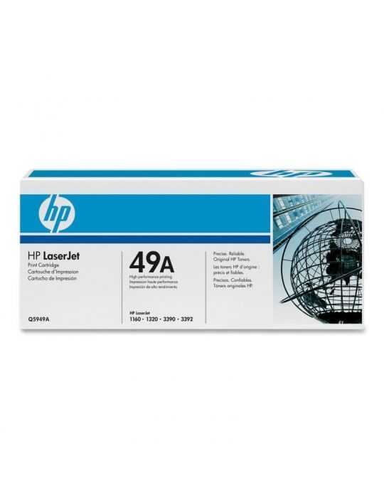 Toner hp q5949a black 2.5 k laserjet 1320 laserjet 3390laserjet Hp - 1