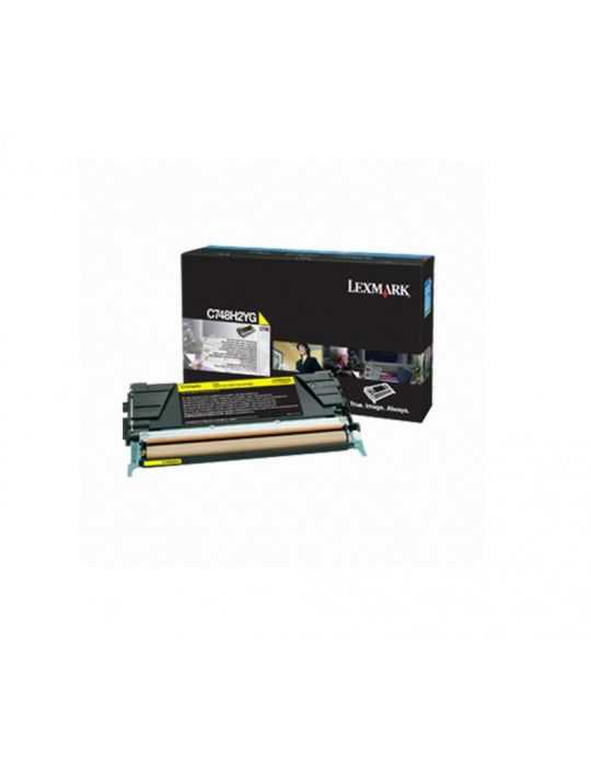 Toner lexmark c748h2yg yellow 10 k c748de  c748dte  c748e Lexmark - 1