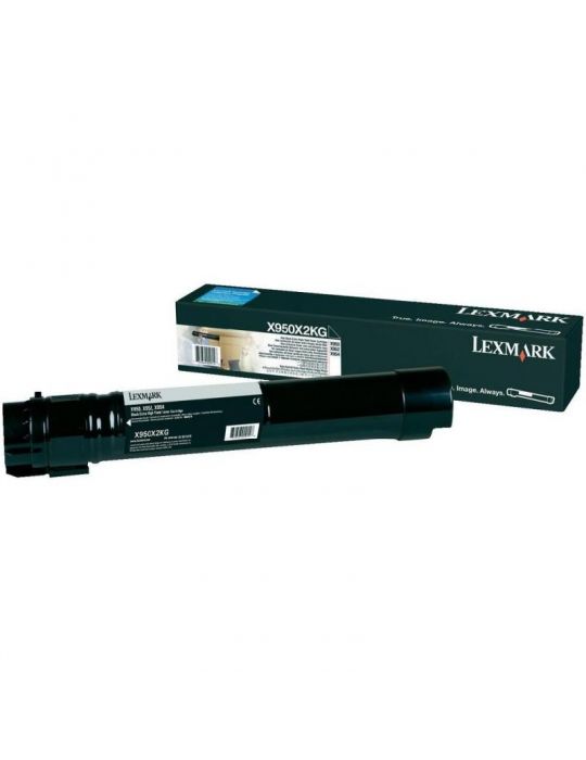 Toner Lexmark X950X2KG Black Lexmark - 1