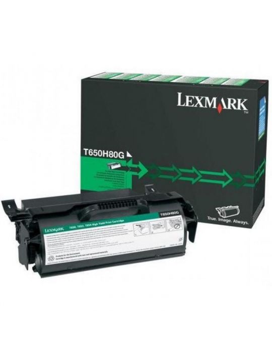 Toner Lexmark T650H80G Black Lexmark - 1