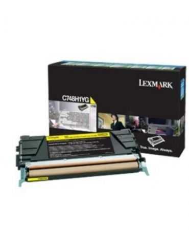 Toner Lexmark C748H3YG Yellow Lexmark - 1 - Tik.ro