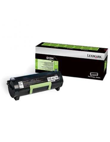 Toner Lexmark 512H Black Lexmark - 1 - Tik.ro