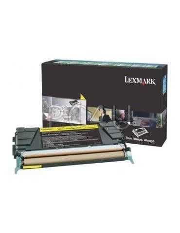 Toner lexmark x746a3yg yellow 7 k x746de  x748de  x748destatoil  x748de Lexmark - 1