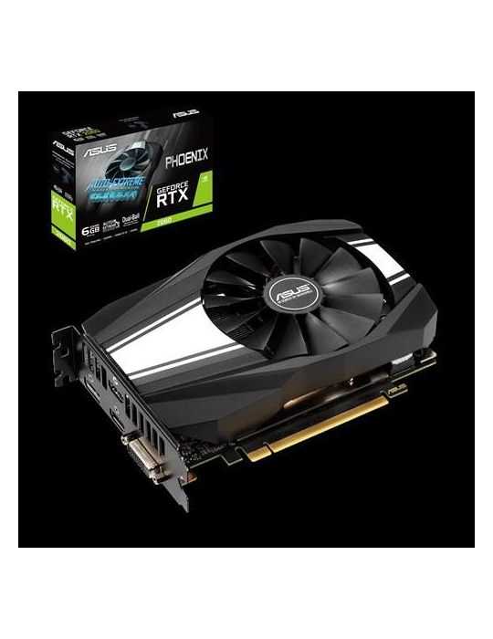 Placa video asus nvidia geforce rtx 2060 ph-rtx2060-6g gddr6 6gbengine Asus - 1