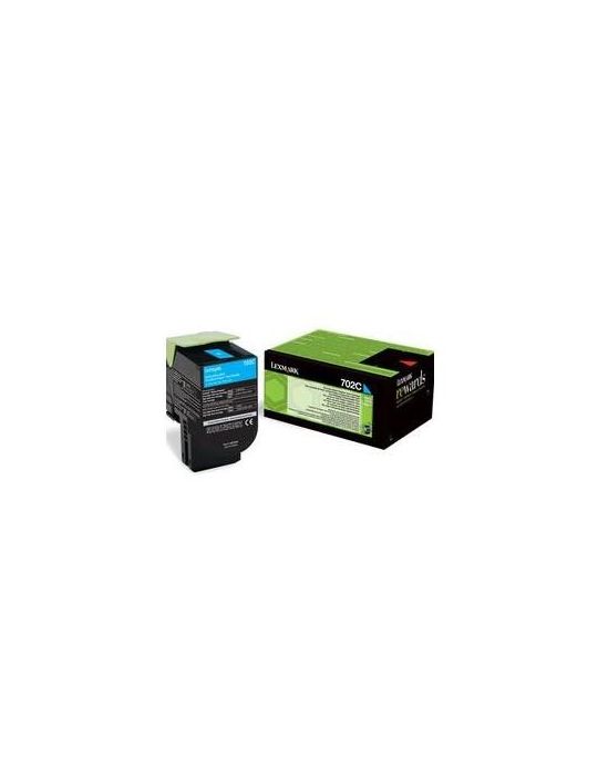 Toner lexmark 70c20ce cyan 1 k cs510de cs410dn cs310dncs310n cs410n Lexmark - 1