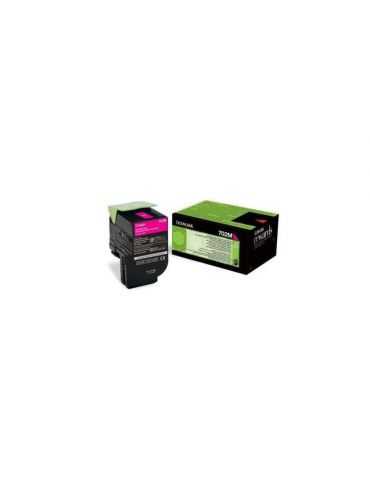 Toner lexmark 70c20me magenta 1 k cs510de cs410dn cs310dncs310n cs410n Lexmark - 1