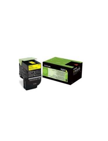 Toner lexmark 70c20ye yellow 1 k cs510de cs410dn cs310dncs310n cs410n Lexmark - 1