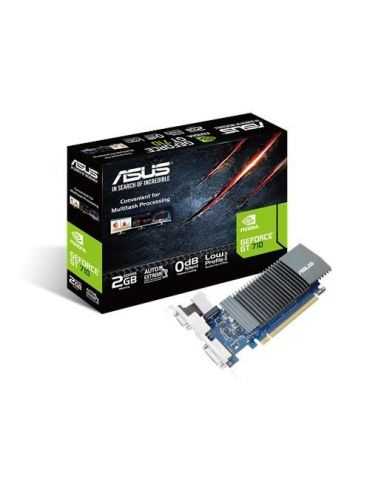 Placa video asus nvidia geforce gt 710 cu suport montare Asus - 1