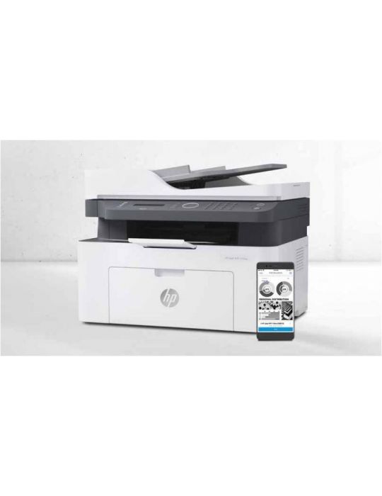 Multifunctional laser mono hp 137fnw print/scan/copy/fax 20 ppm 1200x1200dpi ecran Hp - 1
