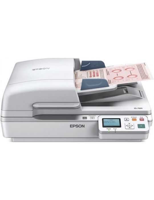 Scanner epson ds-7500n dimensiune a4 tip flatbed viteza scanare: 40ppm Epson - 1
