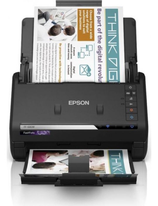 Scanner epson fastfoto ff-680w dimensiune a4 tip sheetfed viteza scanare: Epson - 1