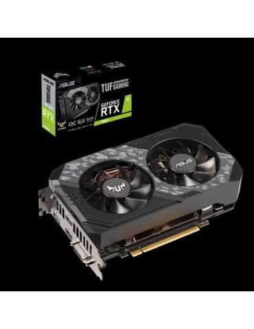 Placa video asus nvidia tuf-rtx2060-o6g graphics engine: nvidiageforce rtx 2060 Asus - 1