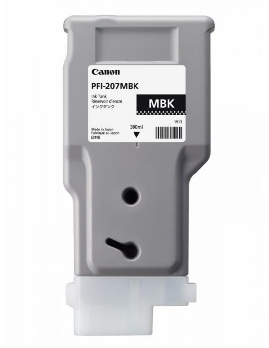 Cartus cerneala canon pfi-207mbk matte black capacitate 300ml pentru canon Canon - 1