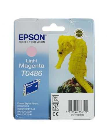 Cartus cerneala epson t0486 light magenta capacitate 13ml/450 pagini pentru Epson - 1