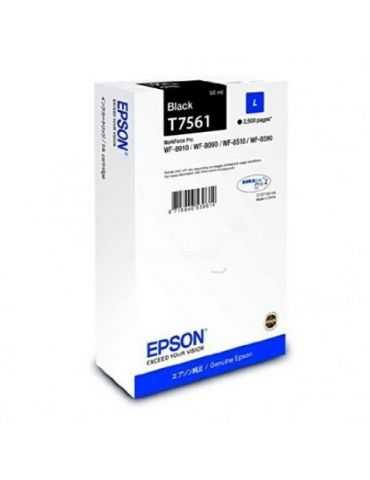 Cartus cerneala epson t75614 black capacitate 50ml 2500 pagini pentru Epson - 1