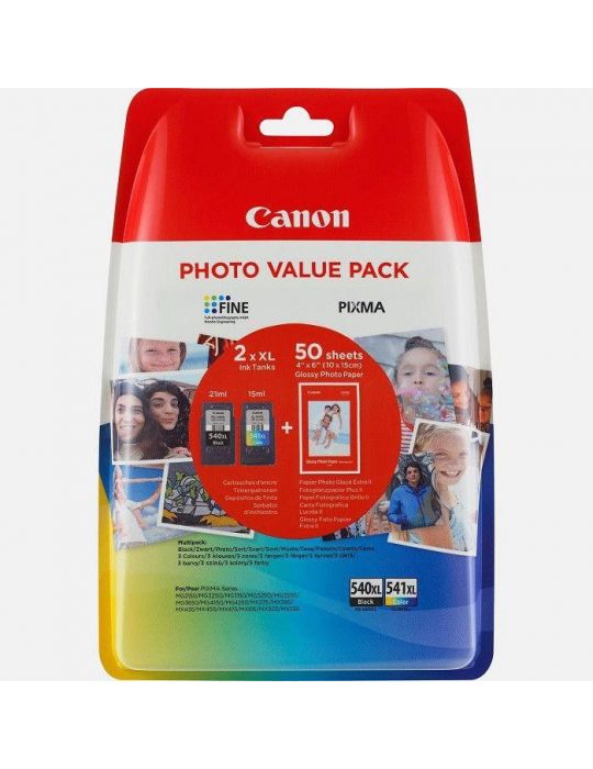 Cartus  cerneala Canon PG-540XL / CL-541XL  Pack  Black+Color Canon - 1