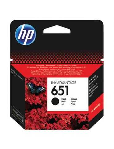 Cartus Cerneala HP 651 Black Hp - 1 - Tik.ro