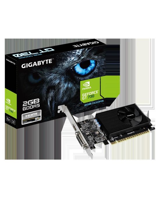 Placa video Gigabyte nVidia GeForce GT 730 2GB GDDR5  64 bit Gigabyte - 1