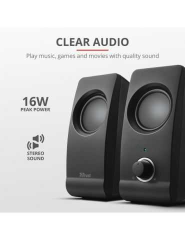Boxe stereo trust remo 2.0 speaker set  specifications general type Trust - 1