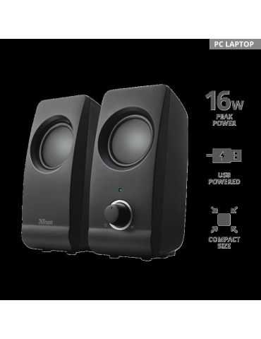 Boxe stereo trust remo 2.0 speaker set  specifications general type Trust - 1