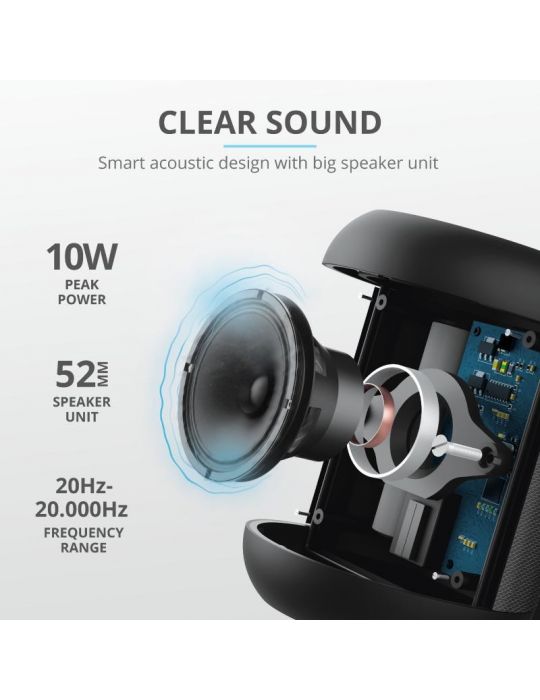 Boxa portabila trust rokko bluetooth wireless speakers 2.0 speaker set Trust - 1