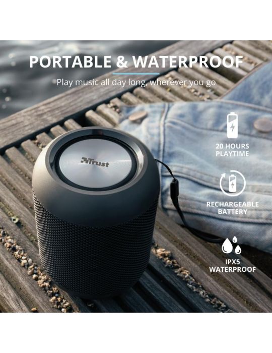 Boxa portabila trust rokko bluetooth wireless speakers 2.0 speaker set Trust - 1
