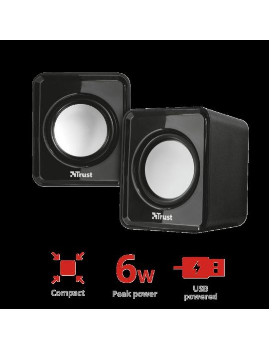 Boxe stereo trust leto compact 2.0 speaker set  specifications general Trust - 1