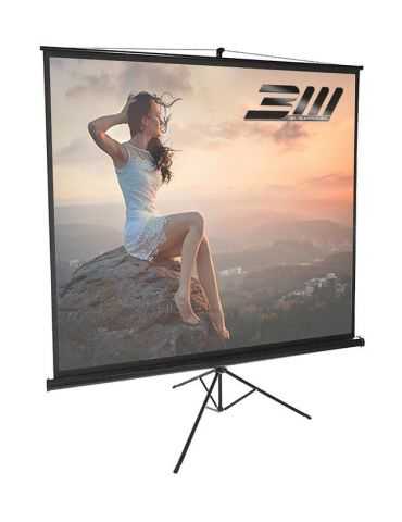 Ecran proiectie trepied 180 x 180 cm blackmount format 1:1 Blackmount - 1
