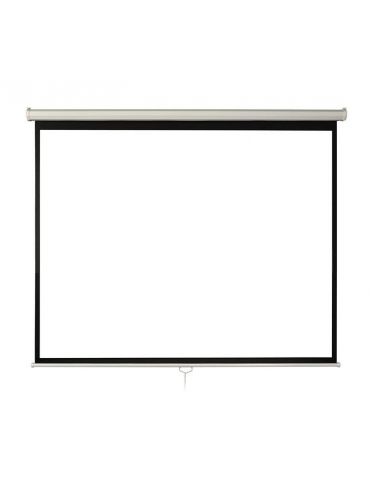 Ecran proiectie manual perete/tavan 240 x 180 cm blackmount format Blackmount - 1