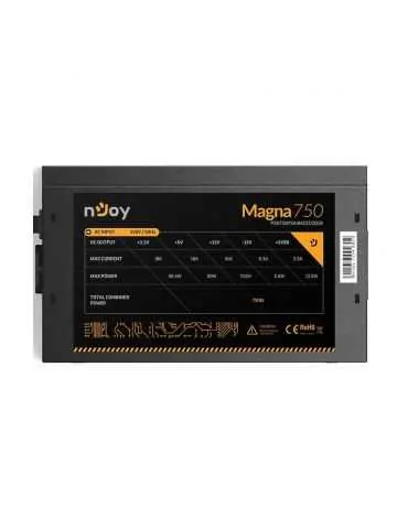 Sursa atx njoy 750w magna 80+ bronze  putere (w) 750 Njoy - 1 - Tik.ro