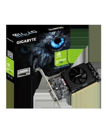 Placa video gigabyte nvidia geforce gt 710 gt710 core clock Gigabyte - 1