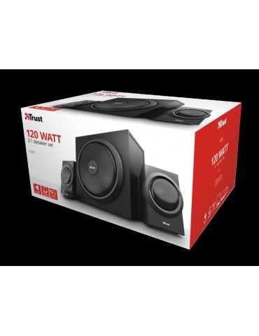 Sistem audio trust yuri 2.1 speaker set  specifications general height Trust - 1