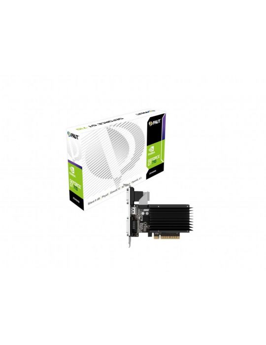 Placa video palit nvidia geforce gt 710 2gb ddr3 64-bit Palit - 1