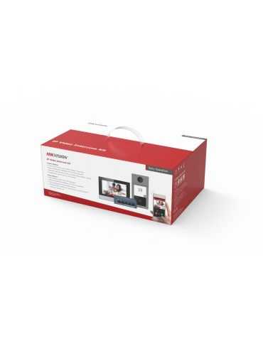 Kit videointerfon ip hikvision ds-kis604-s pentru o singura familie kitul Hikvision - 1 Kit videointerfon ip hikvision ds-kis604-s pentru o singura familie kitul Hikvision - 1