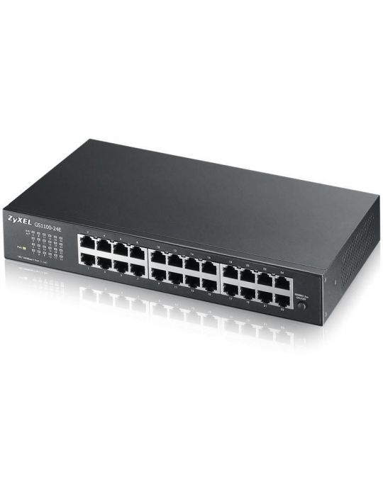 Zyxel gs1100-24e 24-port gbe unmanaged switch v2 switching capacity: 48 Zyxel - 1