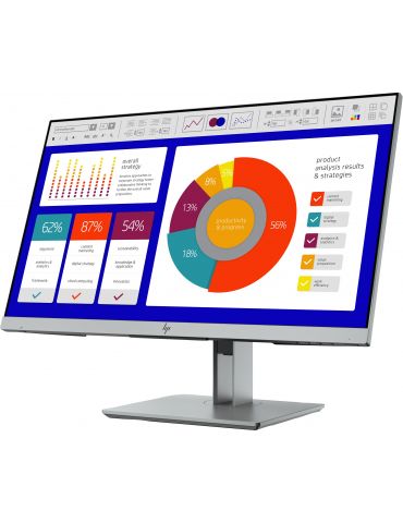 HP EliteDisplay E243p 60,5 cm (23.8") 1920 x 1080 Pixel Full HD LED Negru, Argint Hp - 2