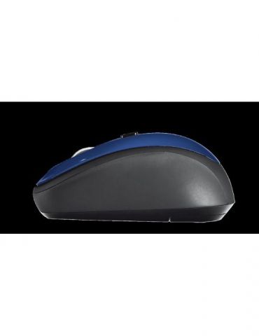 Mouse trust yvi pc sau nb wireless 2.4ghz optic 1600 dpi butoane/scroll 4/1 buton selectare viteza albastru tr-19663 (include tv