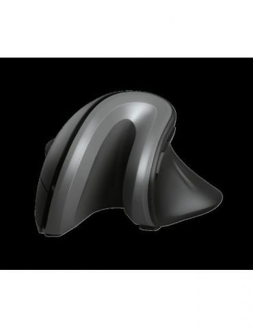 Mouse trust verro ergonomic pc sau nb wireless 2.4ghz optic 1600 dpi butoane/scroll 6/1 buton selectare viteza negru tr-23507 (i