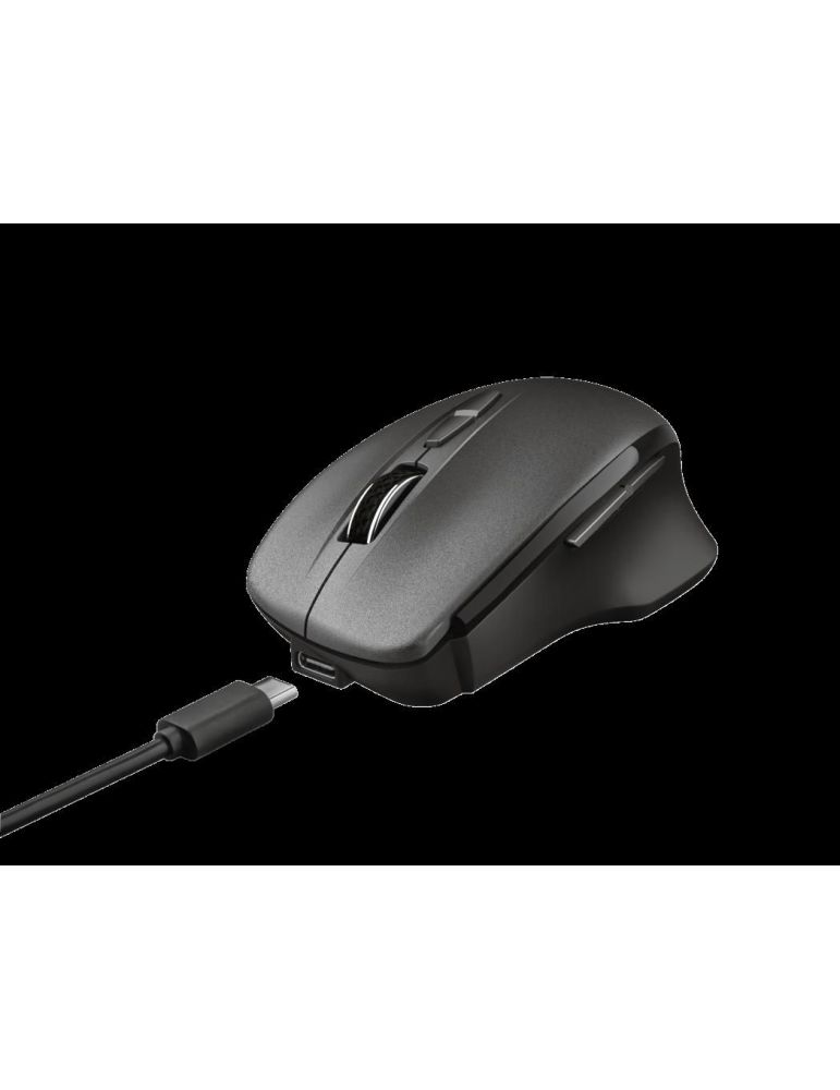 Mouse trust themo pc sau nb wireless 2.4ghz optic 1600 dpi butoane/scroll 7/1 acumulator intern - reincarcabil negru tr-23340 (i